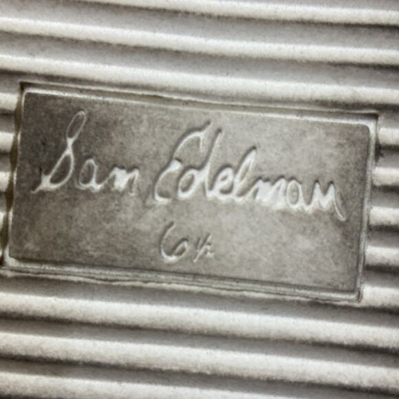 Sam Edelman Women Wheat & Truffle Adaley Woven Python Print Slip-op Sandals 6.5 - Picture 11 of 11